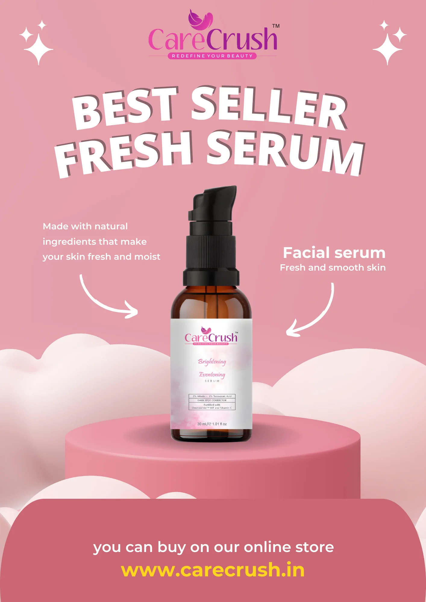 Skin Brightening & Eventoning Serum